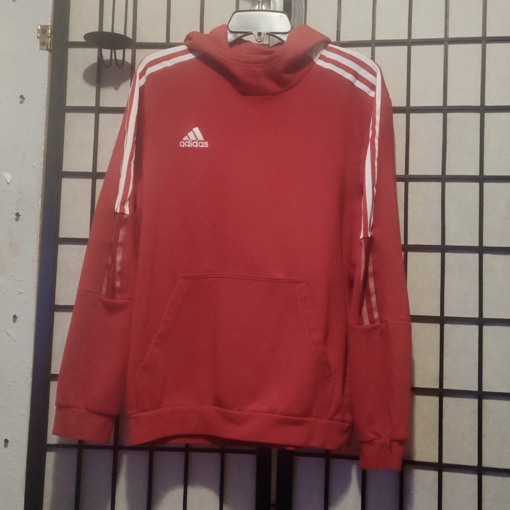 Maroon Adidas Hoodie